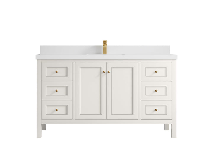 Nashville 60 in. W x 22 in. D Single Sink Bathroom Vanity - photo 15