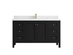 Nashville 60 in. W x 22 in. D Single Sink Bathroom Vanity - photo 33