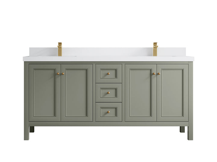Nashville 72 in. W x 22 in. D Double Sink Bathroom Vanity - photo 15