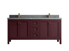 Nashville 72 in. W x 22 in. D Double Sink Bathroom Vanity - photo 19