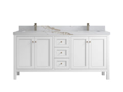 Nashville 72 in. W x 22 in. D Double Sink Bathroom Vanity - photo 37