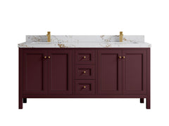 Nashville 72 in. W x 22 in. D Double Sink Bathroom Vanity - photo 45