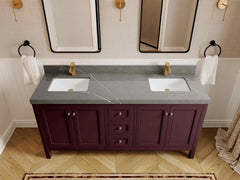 Nashville 72 in. W x 22 in. D Double Sink Bathroom Vanity - photo 18