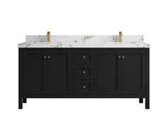 Nashville 72 in. W x 22 in. D Double Sink Bathroom Vanity - photo 45