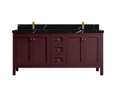 Nashville 72 in. W x 22 in. D Double Sink Bathroom Vanity - photo 25