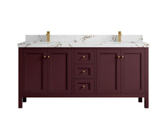 Nashville 72 in. W x 22 in. D Double Sink Bathroom Vanity - photo 39
