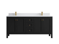 Nashville 72 in. W x 22 in. D Double Sink Bathroom Vanity - photo 17