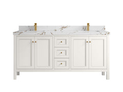 Nashville 72 in. W x 22 in. D Double Sink Bathroom Vanity - photo 19