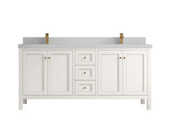 Nashville 72 in. W x 22 in. D Double Sink Bathroom Vanity - photo 43