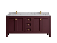 Nashville 72 in. W x 22 in. D Double Sink Bathroom Vanity - photo 41