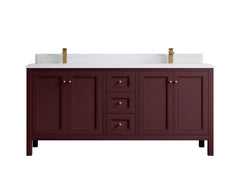 Nashville 72 in. W x 22 in. D Double Sink Bathroom Vanity - photo 37