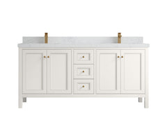 Nashville 72 in. W x 22 in. D Double Sink Bathroom Vanity - photo 13