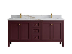 Nashville 72 in. W x 22 in. D Double Sink Bathroom Vanity - photo 27