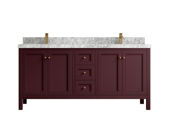 Nashville 72 in. W x 22 in. D Double Sink Bathroom Vanity - photo 21