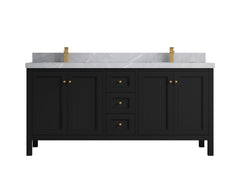 Nashville 72 in. W x 22 in. D Double Sink Bathroom Vanity - photo 29