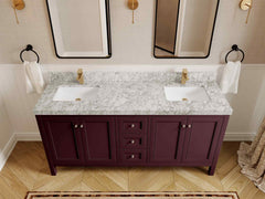 Nashville 72 in. W x 22 in. D Double Sink Bathroom Vanity - photo 20