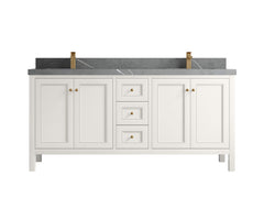Nashville 72 in. W x 22 in. D Double Sink Bathroom Vanity - photo 17