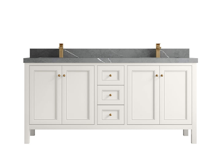 Nashville 72 in. W x 22 in. D Double Sink Bathroom Vanity - photo 17