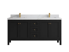Nashville 72 in. W x 22 in. D Double Sink Bathroom Vanity - photo 19