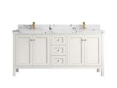 Nashville 72 in. W x 22 in. D Double Sink Bathroom Vanity - photo 23