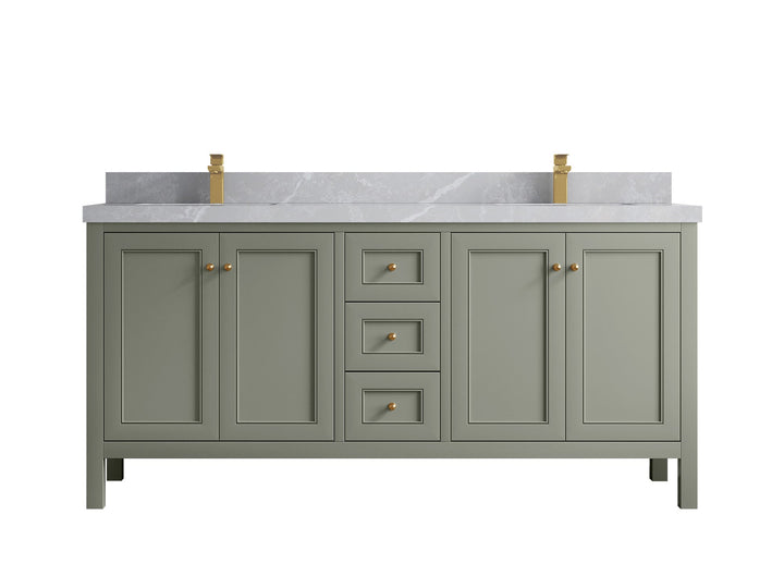 Nashville 72 in. W x 22 in. D Double Sink Bathroom Vanity - photo 41
