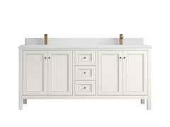 Nashville 72 in. W x 22 in. D Double Sink Bathroom Vanity - photo 49