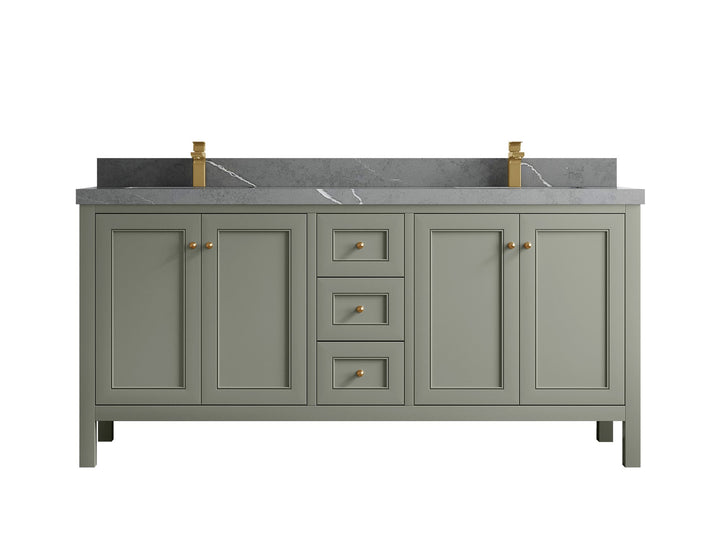 Nashville 72 in. W x 22 in. D Double Sink Bathroom Vanity - photo 43