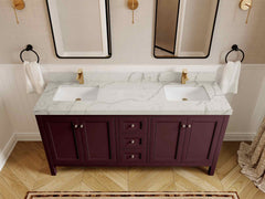 Nashville 72 in. W x 22 in. D Double Sink Bathroom Vanity - photo 40