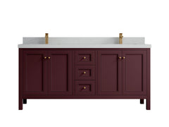 Nashville 72 in. W x 22 in. D Double Sink Bathroom Vanity - photo 23
