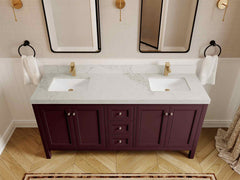 Nashville 72 in. W x 22 in. D Double Sink Bathroom Vanity - photo 28