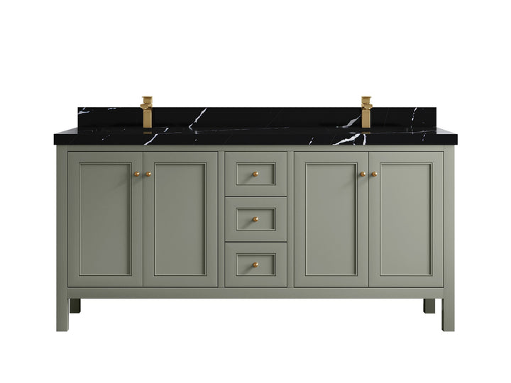 Nashville 72 in. W x 22 in. D Double Sink Bathroom Vanity - photo 17