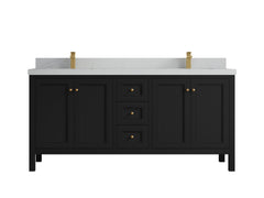 Nashville 72 in. W x 22 in. D Double Sink Bathroom Vanity - photo 25