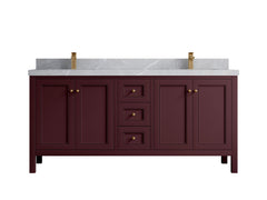 Nashville 72 in. W x 22 in. D Double Sink Bathroom Vanity - photo 43