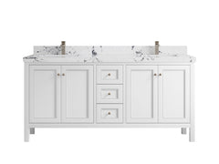 Nashville 72 in. W x 22 in. D Double Sink Bathroom Vanity - photo 49
