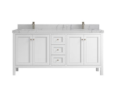 Nashville 72 in. W x 22 in. D Double Sink Bathroom Vanity - photo 43