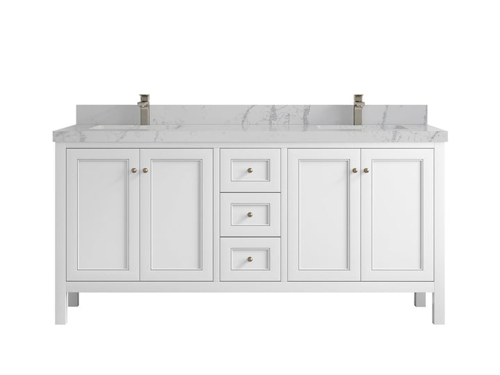 Nashville 72 in. W x 22 in. D Double Sink Bathroom Vanity - photo 43