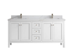 Nashville 72 in. W x 22 in. D Double Sink Bathroom Vanity - photo 41