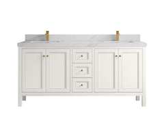 Nashville 72 in. W x 22 in. D Double Sink Bathroom Vanity - photo 39