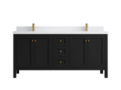 Nashville 72 in. W x 22 in. D Double Sink Bathroom Vanity - photo 41