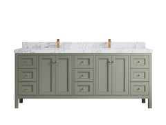 Nashville 84 in W x 22 in D Double Sink Bathroom Vanity - photo 25