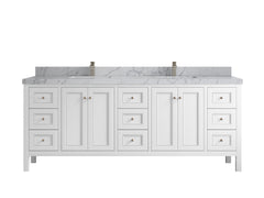 Nashville 84 in W x 22 in D Double Sink Bathroom Vanity - photo 25