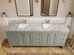 Nashville 84 in W x 22 in D Double Sink Bathroom Vanity - photo 28