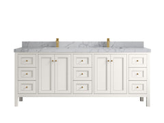 Nashville 84 in W x 22 in D Double Sink Bathroom Vanity - photo 12