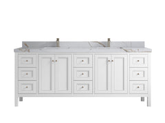 Nashville 84 in W x 22 in D Double Sink Bathroom Vanity - photo 19