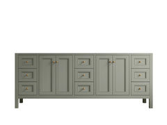 Nashville 84 in W x 22 in D Double Sink Bathroom Vanity - photo 6