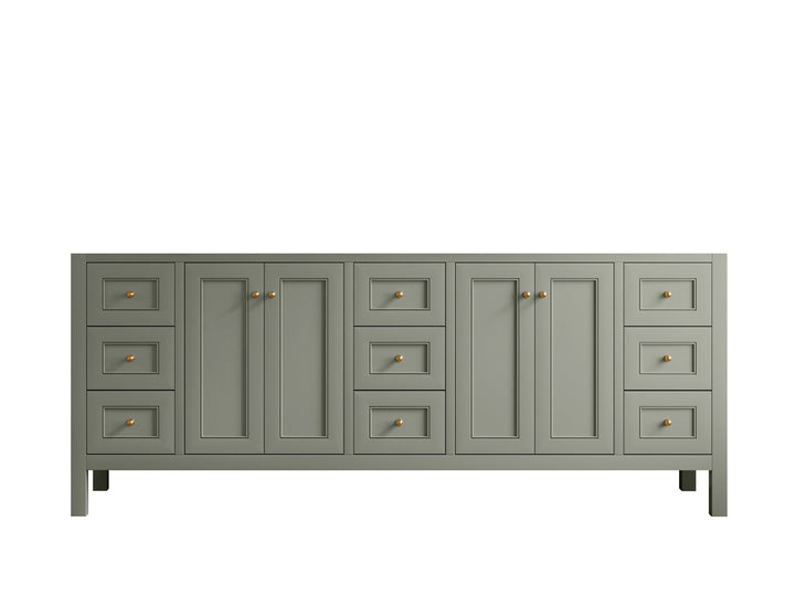 Nashville 84 in W x 22 in D Double Sink Bathroom Vanity - photo 6