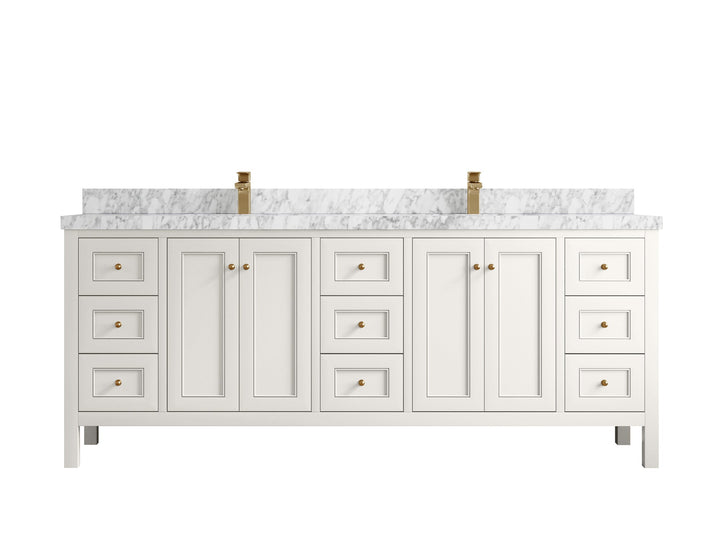 Nashville 84 in W x 22 in D Double Sink Bathroom Vanity - photo 28