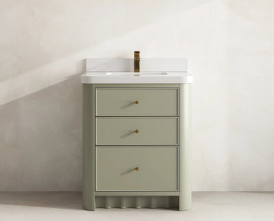 Orlando 30 in. W x 22 in. D Single Sink Bathroom Vanity - Willow Bath and Vanity
