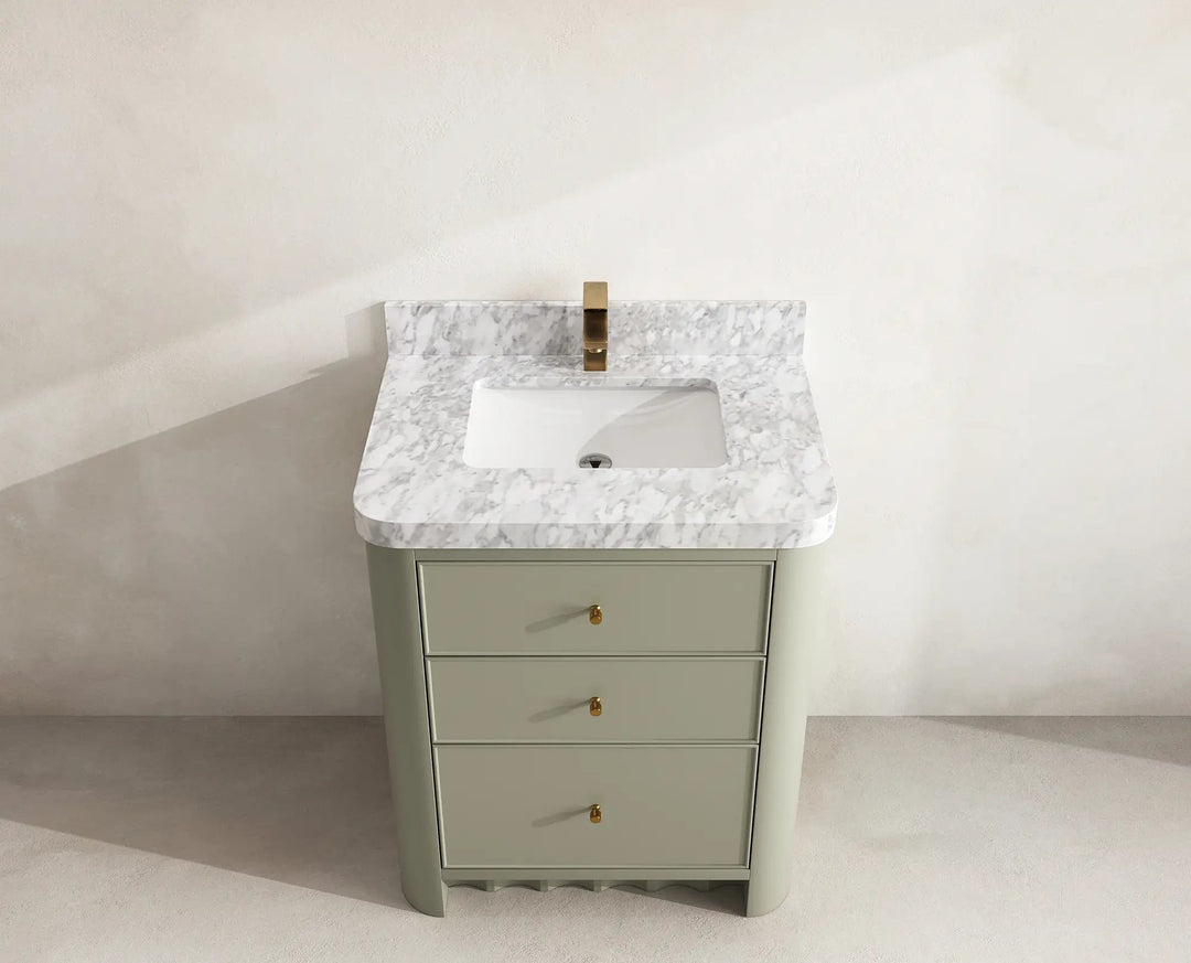 Orlando 30 in. W x 22 in. D Single Sink Bathroom Vanity | 
              
                Evergreen
                
                  
             - ORL_EGN_CA_LZ_30 - photo №7