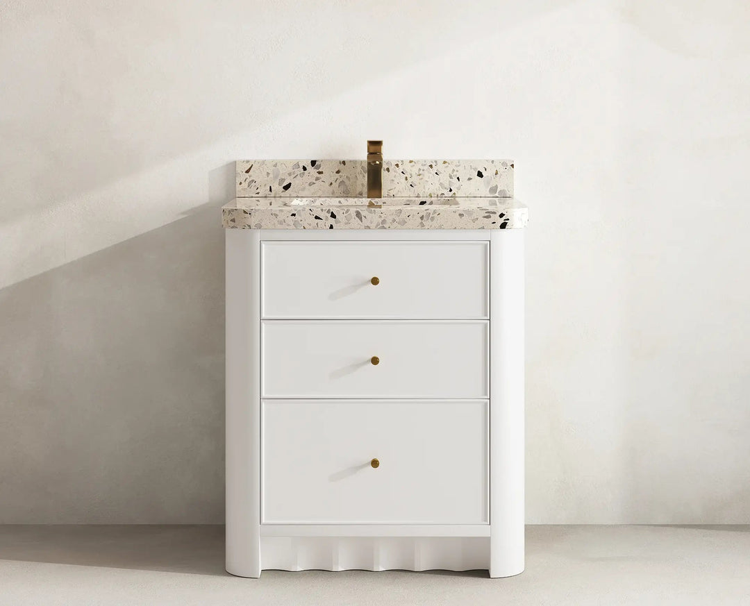 Orlando 30 in. W x 22 in. D Single Sink Bathroom Vanity | 
              
                White
                
                  
             - ORL_WH_CA_LZ_30 - photo №21